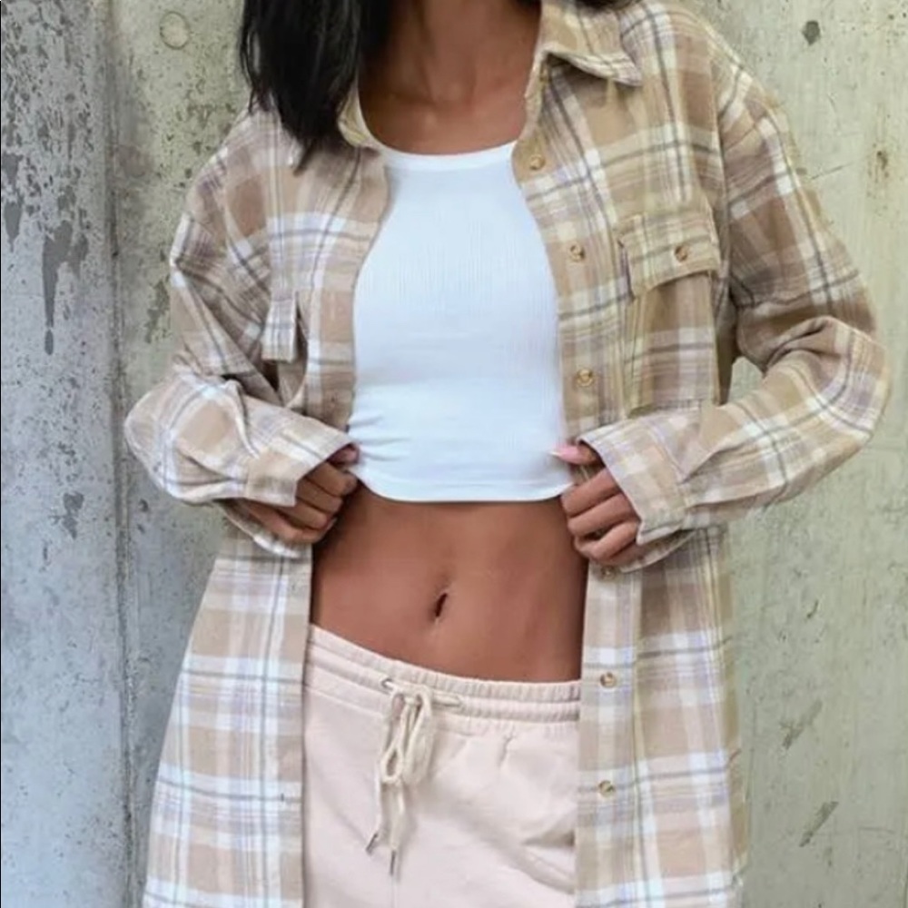 Princess Polly Mila Shirt Multi flannel
